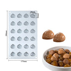Chestnut Raspberry Peanut Mushroom Silicone Mold Fondant Cake Mold DIY Cheeses Chocolate Cake Decoration Accessories Bakeware