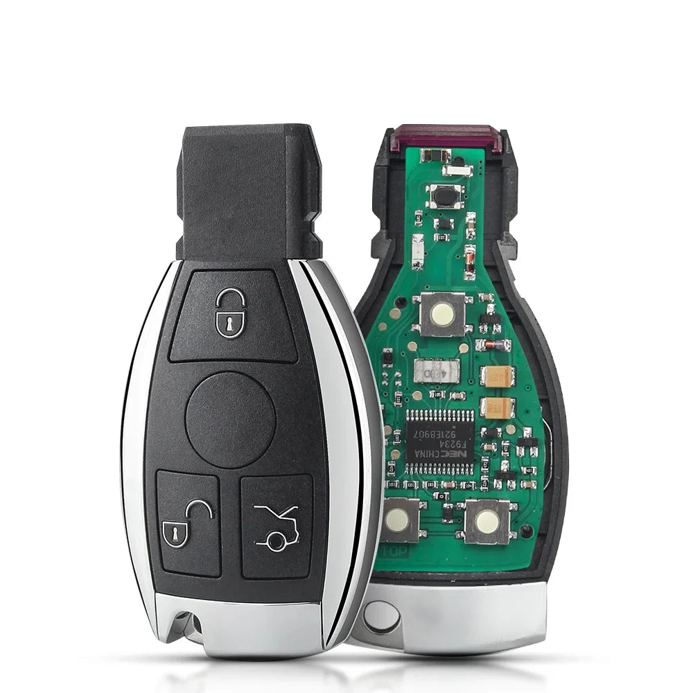KEYYOU Smart Remote car Key fob For Mercedes Benz A B S E Class Support BGA & NEC Chip 315/433.92MHz 2/3 Buttons
