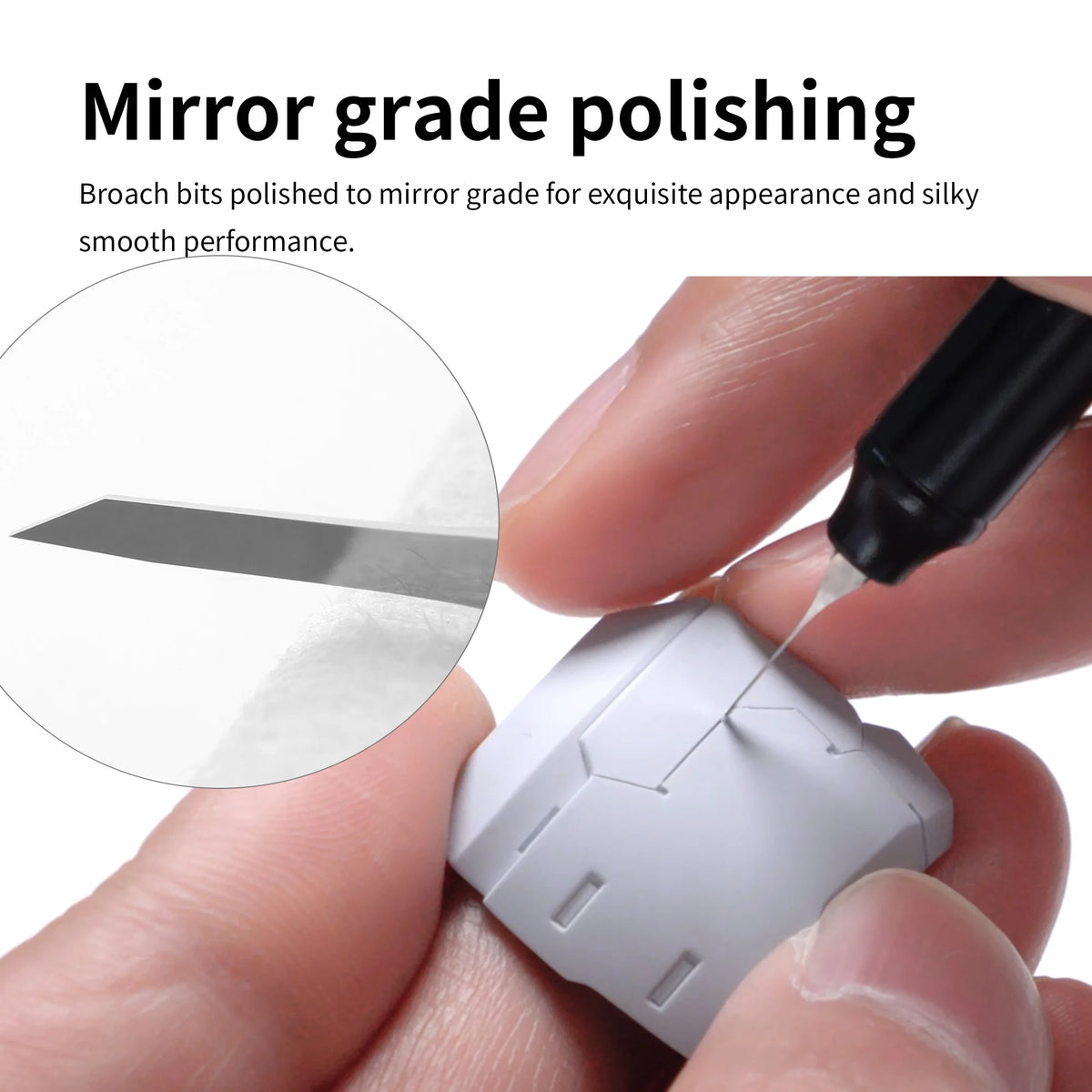 DSPIAE ZPB/GS Series Ultra Precise Scribing Tool Straight Edge Broach / Step Scraper for Gunpla Model Detailing Tools Hobby DIY