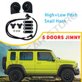 Jimny Horn 2024 5 Door Loud Speaker Sound Refit Accessories Snail Horn High+Low Pitch Horn For Suzuki Jimny JB74 2023 2024 Only