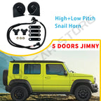 Jimny Horn 2024 5 Door Loud Speaker Sound Refit Accessories Snail Horn High+Low Pitch Horn For Suzuki Jimny JB74 2023 2024 Only