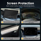 Car Tempered Glass Protective Film For BYD Seal U/Sealion 6/Song Plus 2021-25 GPS Navigation Dashboard Display Screen Protector