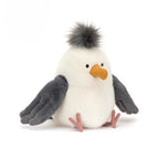Funny Cute Chipper Seagull Soft Stuffed Animal Plush Toy Beach Star's Birthday Gift for Kids Home Decoration Journey Souvenirs