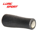 Proton 2pcs  Carbon Fiber Weaving 71mm 76mm 84mm handle Grip for Reel Seat Rod Building component Rod Repair DIY blank