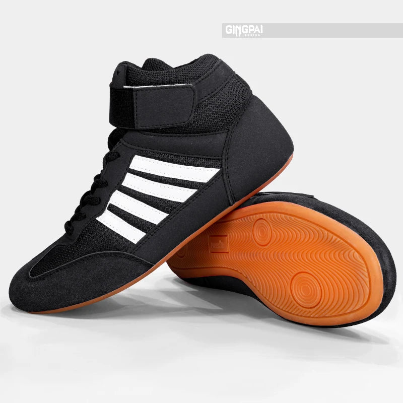 Wrestling Shoe Fighting Boxing Shoes Rubber Outsole Breathable For Men Women Child,Anti Slip Wrestling Sneakers