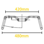 2024 Gravel handle 14 ° Carbon Bicycle Handlebar Aero Handlebar Drop Lift Road Bike Handlebar Internal cable Fixed tooth track