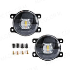 LED Fog Light For Citroen Ford Honda Suzuki Isuzu Mitsubishi Renault Auto Car Fog Lamp 8000LM 30W White Yellow 12V Waterproof