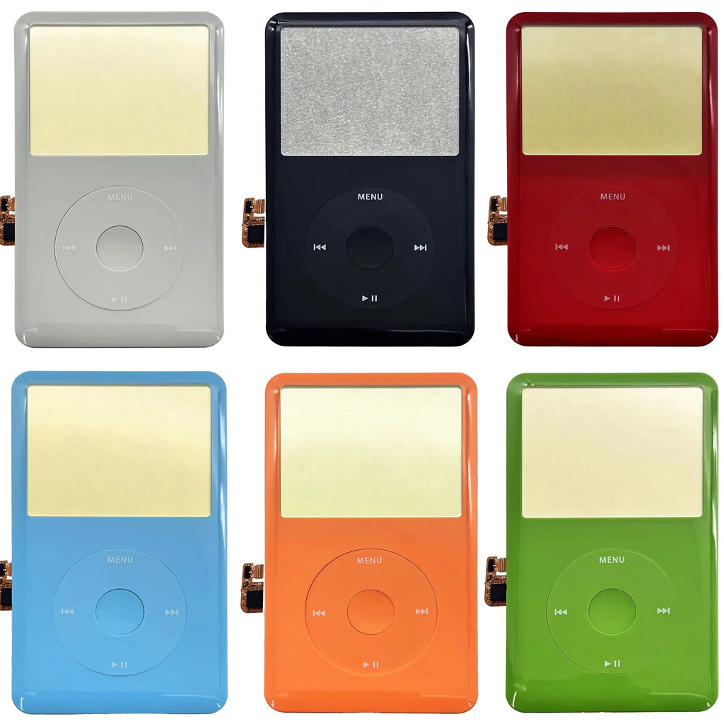 Front Faceplate for iPod Classic 6th 7th Gen, Housing Case with Clickwheel &Center Button for 80GB 120GB 160GB A1238