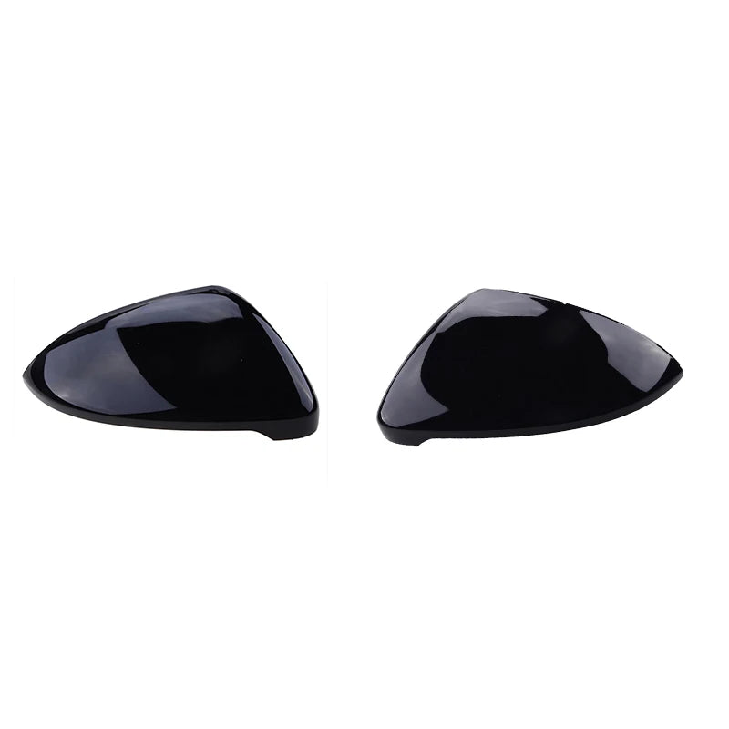 Side Mirror Cover Cap Black/Carbon Pattern for VW Golf 7 MK7/MK7.5 2013-2020
