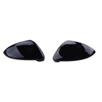 Side Mirror Cover Cap Black/Carbon Pattern for VW Golf 7 MK7/MK7.5 2013-2020