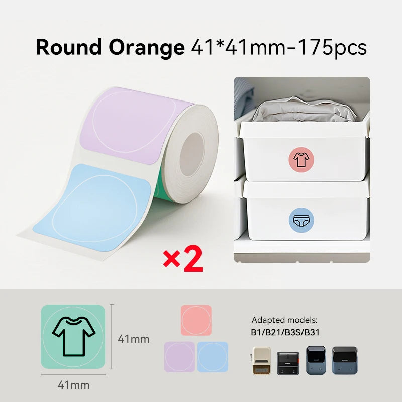 Round Color41-2rolls / China Mainland
