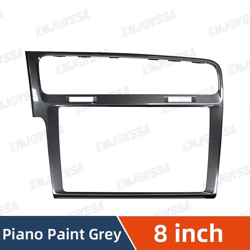 8/9.2 inch MIB Radio Frame For VW Golf 7 MK7 Golf 7.5 MK7.5 Volkswagen Car Radio Plates Decorative Panel Screen Bezel