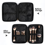 MAANGE Pro Makeup Brush Kit 20pcs Brushes with Storage Bag Dual End Foundation Powder Blush Eyeshadow Brush Beauty Blending Kit