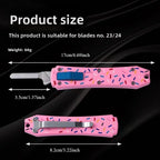 Advanced multi-functional knife handle tool (without blade, suitable for blade No. 23), one-piece casting, stainless steel
