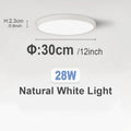 28W Natural light / White