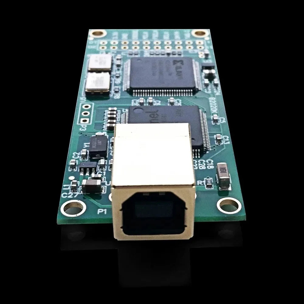 Nvarcher Italy Amanero Combo384  USB IIS digital interface C3391 Upgrade crystal oscillator supports DSD512 32bits/384khz