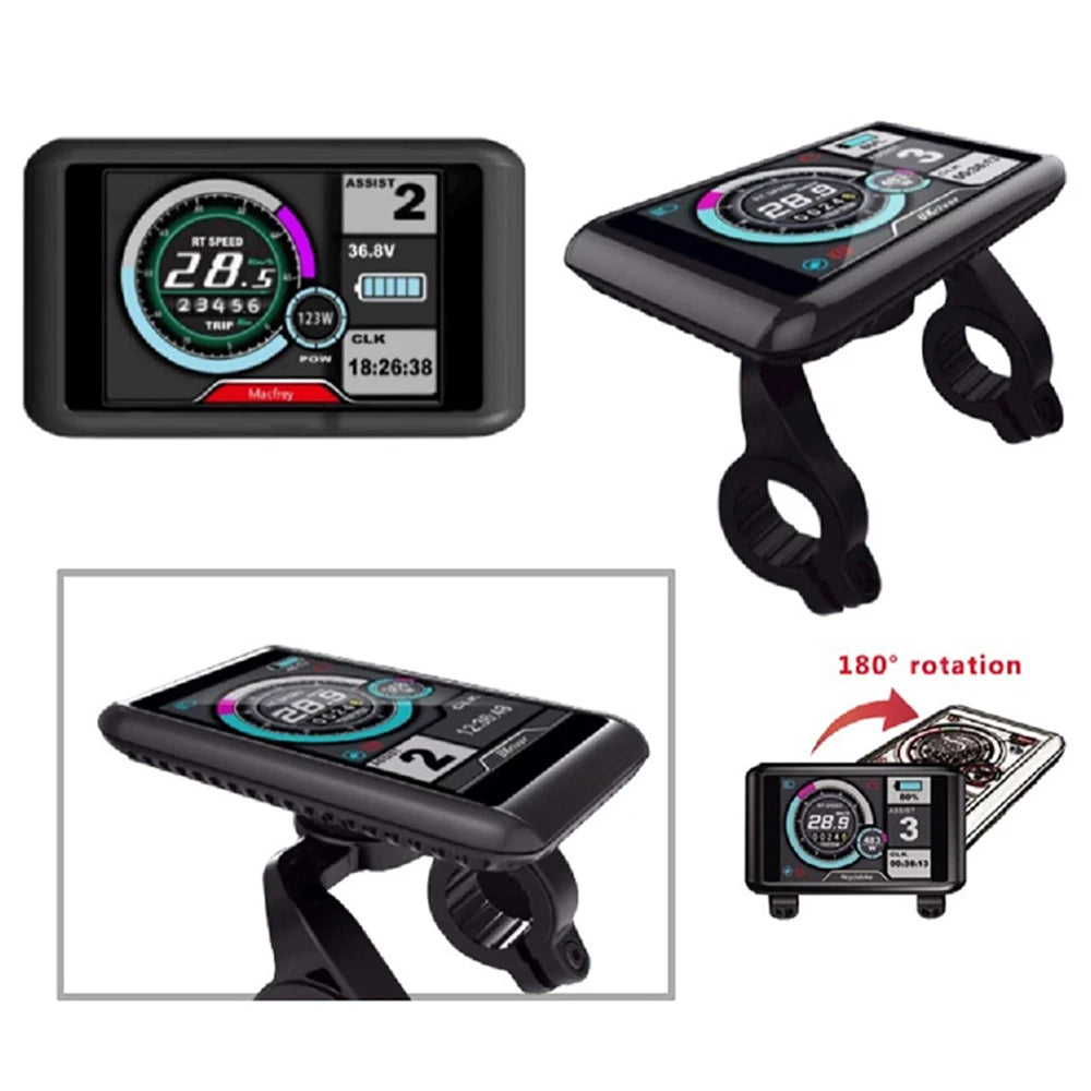 48V-72V 45A 3-mode Sine Wave ebike Controller with/without Display for 1000W-2880W Motor