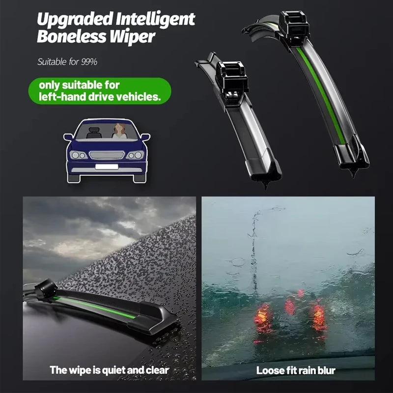 Front Windshield Wiper Blades 2pcs for Hyundai Palisade LX2 2017-2022