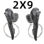 MicroNEW Road Bike Shifter 3x7 3x8 3x9 3x10 Speed Brake Levers Bicycle 2x7 2x8 2x9 2x10 Speed Front Derailleur For Shimano