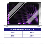 M1 M2 M3 Removable Magnetic Privacy Screen Protector For Macbook Pro Air 13 13.6 14 15.3 16.2 inch Anti-Spy/Peep Laptop Filter