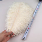 10Pcs 30-35cm Ostrich Feathers for Crafts Wedding Decoration 12-14" Handicraft Accessories Table Centerpieces Carnival Plumas