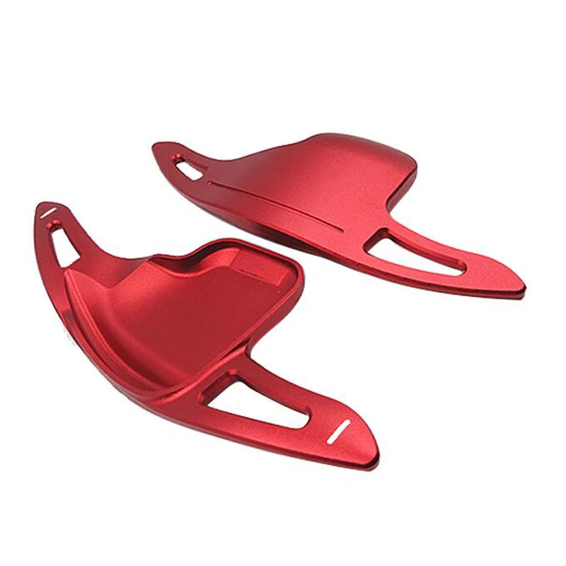 Steering Wheel Paddle Shifter Extensions 1 Pair Aluminum for BMW F30 F31 F32 Blue