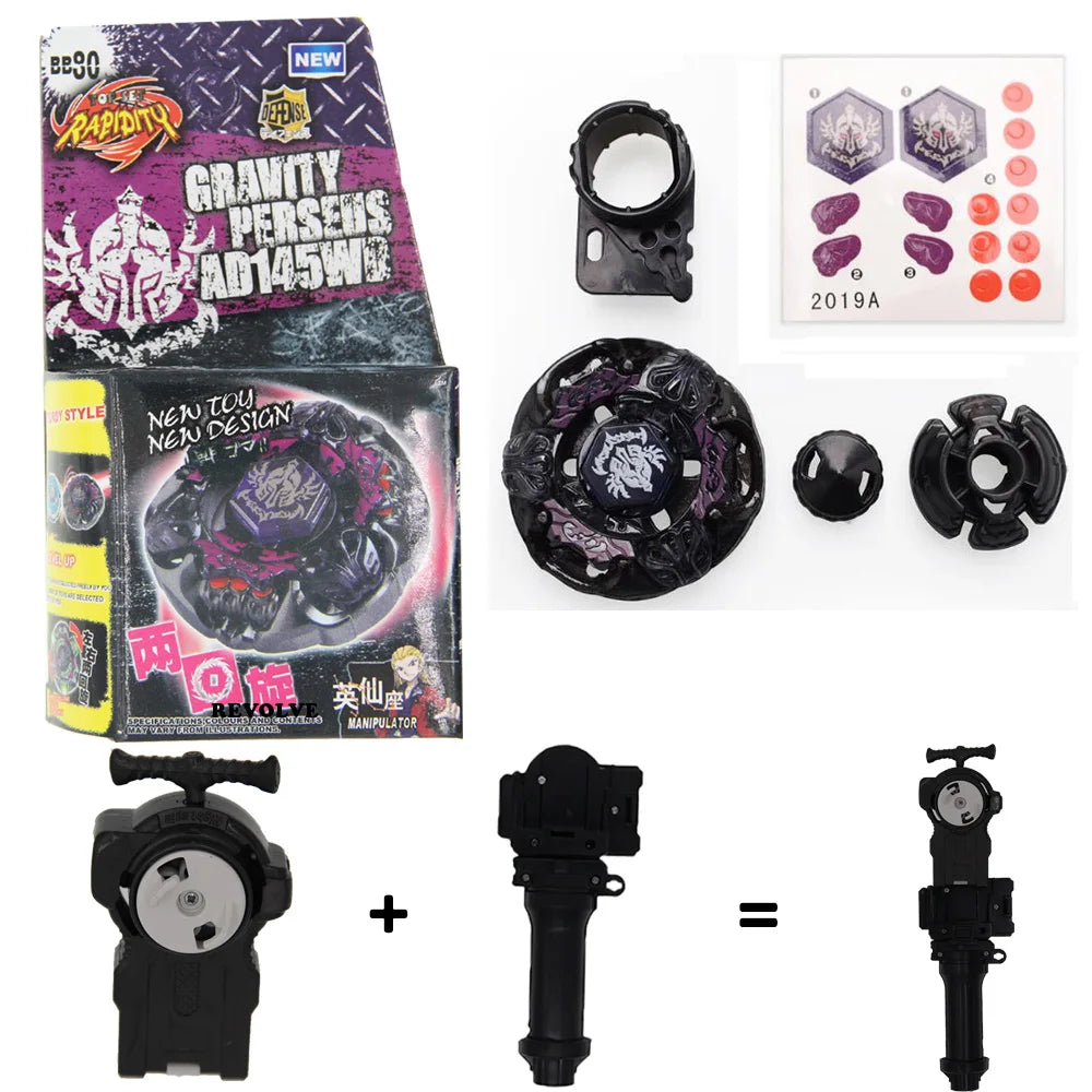 Spinning Top Toys Children shop  Lightning 100HF BB88 grip with launcher