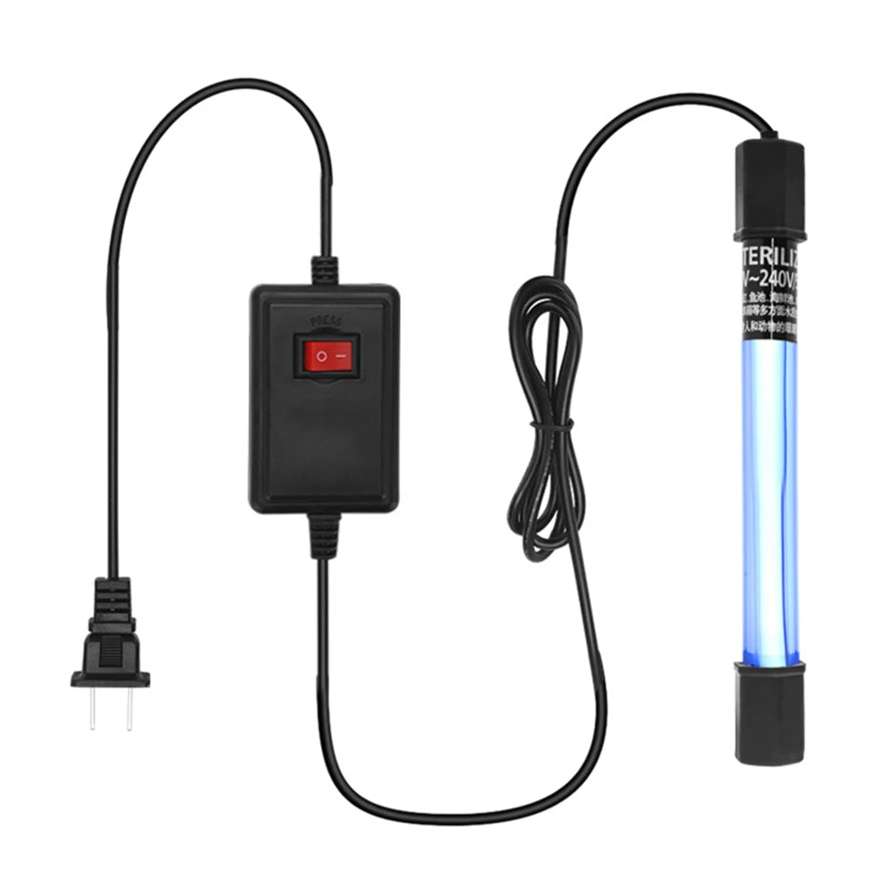 5W/11W Aquarium Clean Light UV Light Sanitizer 5w/11w Green Away For Fish Tank Water Treatment Light