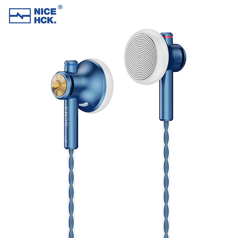 NICEHCK EB2S Pro Wired Earbuds Flat-Head 15.4mm LCP Dynamic Driver 3.5mm/4.4mm