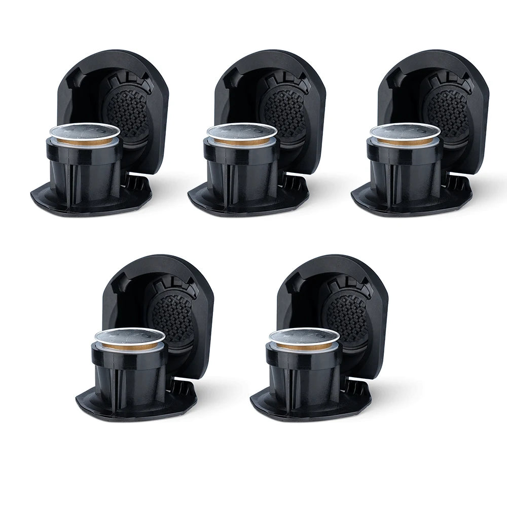 icafilas Dolce Gusto Adapter Coffee Capsule Nescafe Reusable Capsule Transfer To Nespresso Filter for Genio S / Piccolo XS