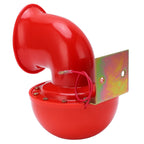 Car Horn 150db Red Air Horn Electric  Horn Cow Sound Metal Horn for Truck Train Boat Motorcycle Car Cow Sound Horn