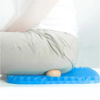Gel Seat Cushion Summer Breathable Honeycomb Design For Pressure Relief Back Tailbone Pain - Home Office Wheelchair Chair Cars