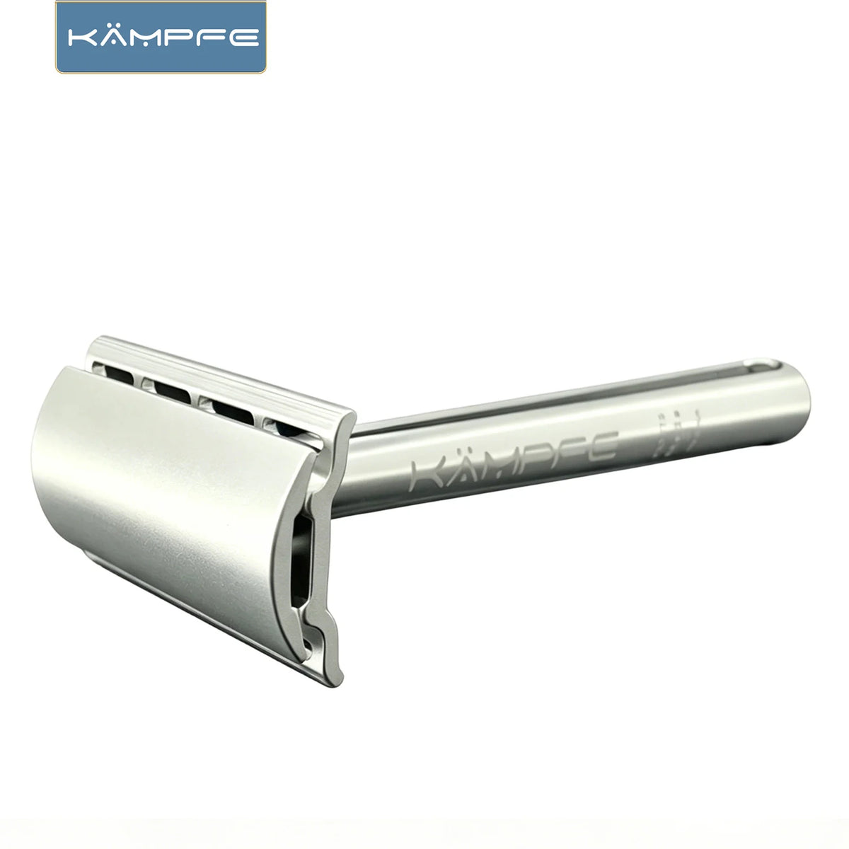 KAMPFE Men's Traditional Safety Razor Double Edge Aluminum Shaving Lightweight Razor for Wet Shaving Father's Day Gift