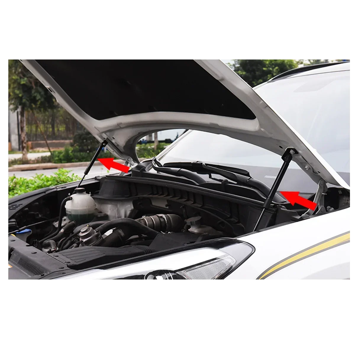 Hood Lift Support Rod OE 51237060550 Front Hood Gas Struts Spring Bar Support Rod For BMW 3 Series E90 E91 E92 E93 2004-2013