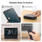 Arylic S10+ Wireless Music Streamer Bluetooth Audio Receiver 3.5mm AUX Multiroom