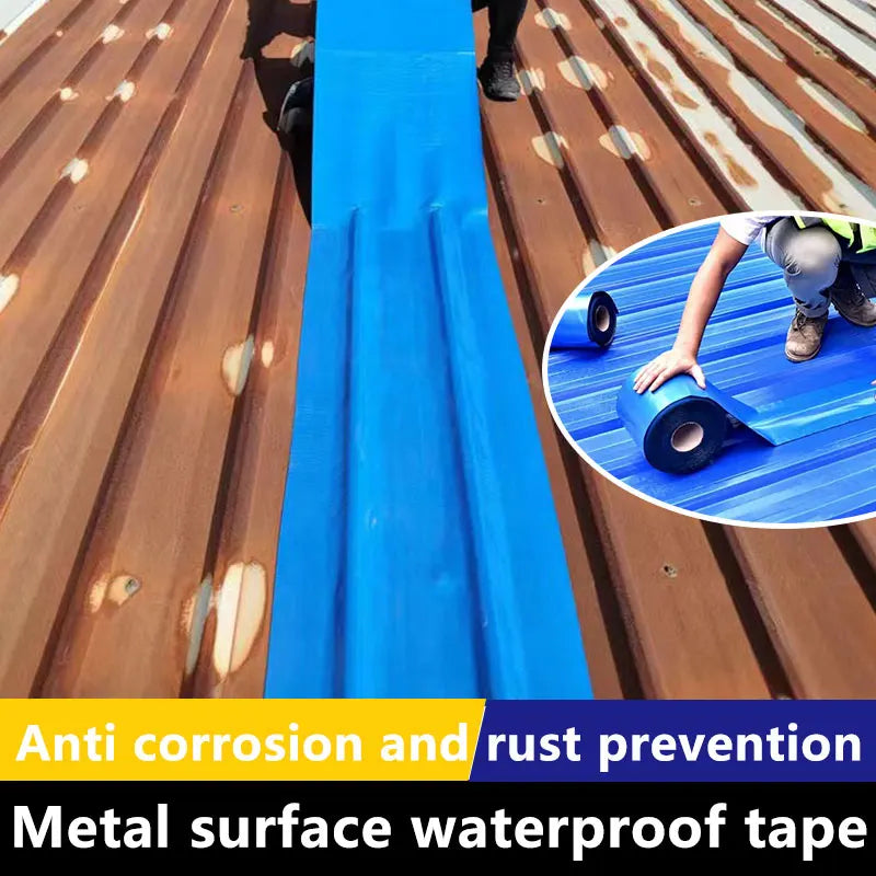 Roof waterproof tape/membrane, PE polyethylene anti-aging material, which can repair cracks and paste and lay in a large area