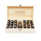 Essential Oil Storage Wooden Box 25 Compartment Storage Box 15ML 24+1 Compartment Essential Oil Display Box