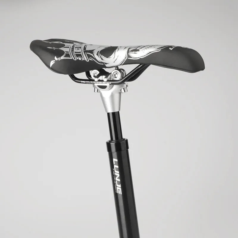 MTB Shock Absorb Seatpost 27.2/30.9/31.6mm Bicycle Seat Post 45mm Travel Road Bike Seat Tube Aluminum Alloy 350 Cycling Seatpost