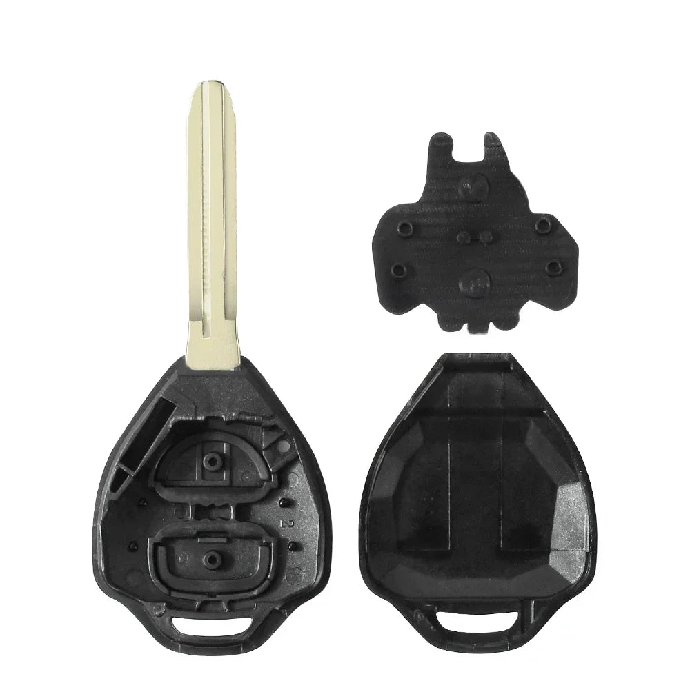 KEYYOU 10pcs Remote Car Key Shell Case Cover Fob Replacement For Toyota Camry Avalon Corolla Matrix RAV4 Venza Yaris 2/3/4BNT