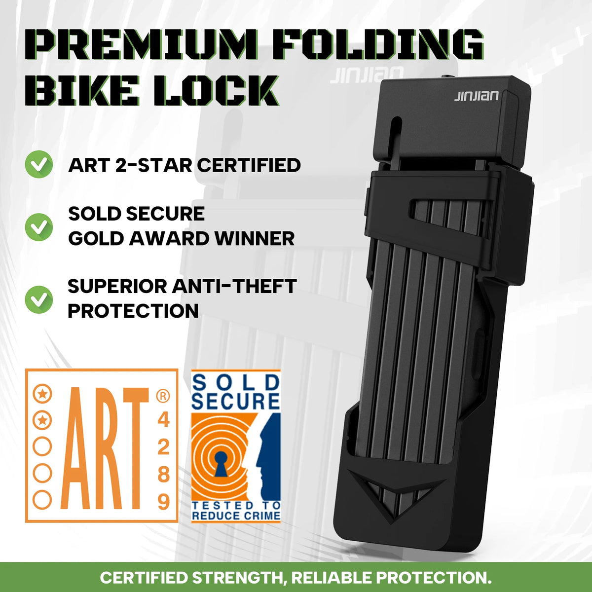 Bicycle High-security Folding Lock 100CM Bicycle Lock Thickened Thickened Anti-shear Bicycle Lock Rotatable Lock Head Bike Lock