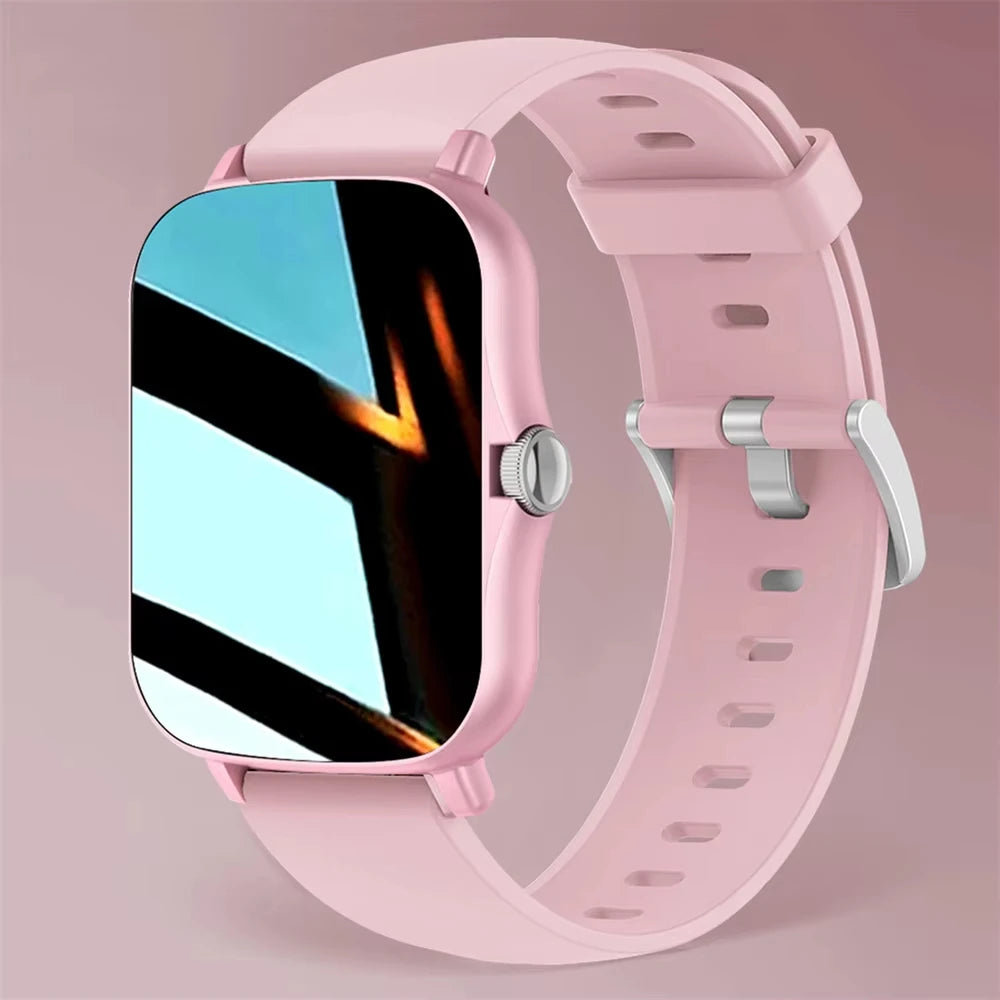 LAXASFIT New Smart Watch HD Display Answer Call Make Calls Message Preview Sport Modes Smartwatch DIY Dial Men Women