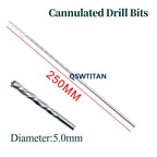 Orthopedics Cannulated Drill Bits Hollow Veterinary Orthopedics Instruments