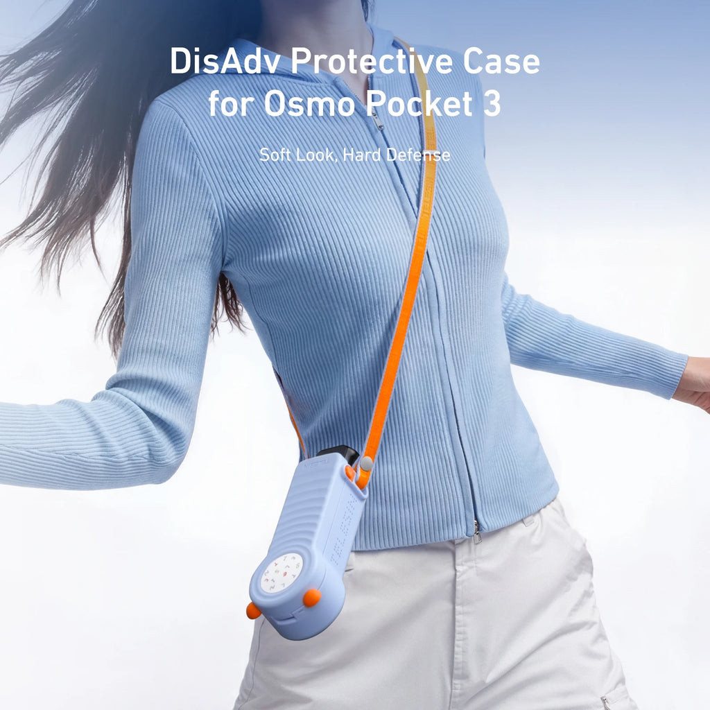 TELESIN DisAdv Mini Storage Protection Bag Carrying Case for DJI OSMO Pocket 3 Crossbody Bag Camera Body Protection Case
