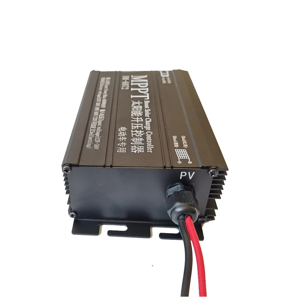 Snaterm MPPT 300W 400W 600W 24V/36V/48V/60V/72V Solar Boost Charge Controller For Electric Vehicle Charging Voltage Regulator