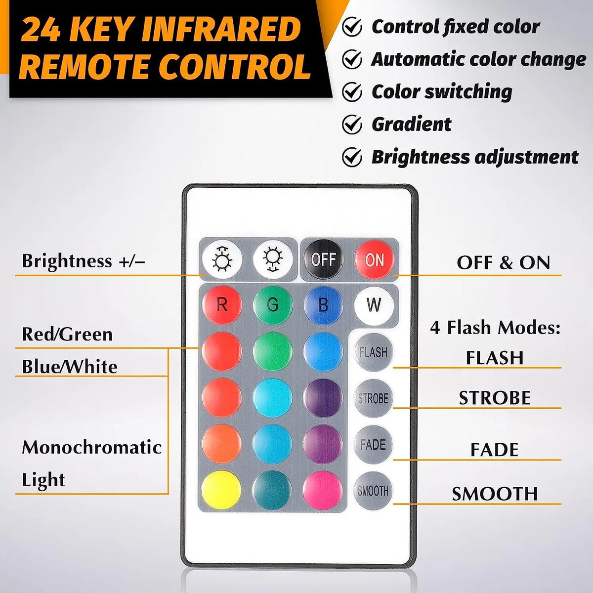 12 Pcs 3D Night LED Light Lamp Base 16 Colors Decorative Light Show Display Stand with Remote USB Cable for Acrylic Resin Glass