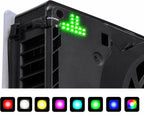 Elevate Your PS5: Dazzling RGB LED Logo Kit, 7 Colors, 40 Effects