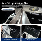 For GWM TANK 500 2023 2024 TPU Protective Film Clear Car Interior Center Console Gear Panel Transparent Anti-scratch Accessories