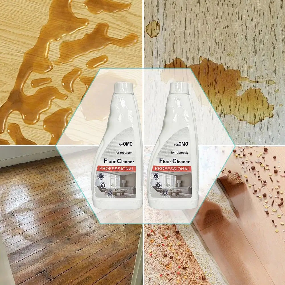 480ML Floor Cleaning Solution for Roborock S8 Pro Ultra/S7 MaxV Ultra/Dyad/S7 Vacuum Cleaner Parts Robot Mops Antibacterial OMO
