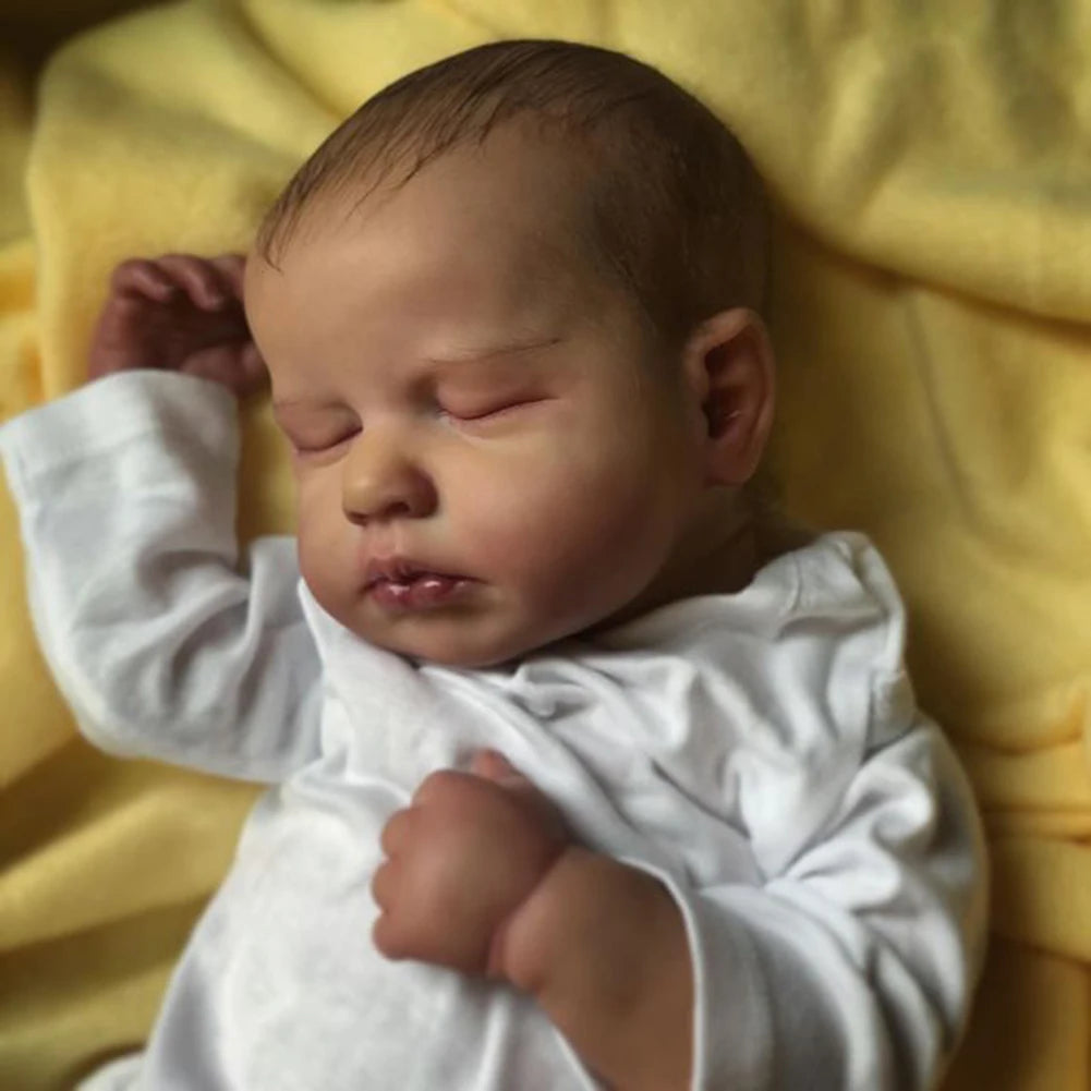 Handcrafted 50CM LouLou Reborn Doll - Perfect Christmas Gift for Girls