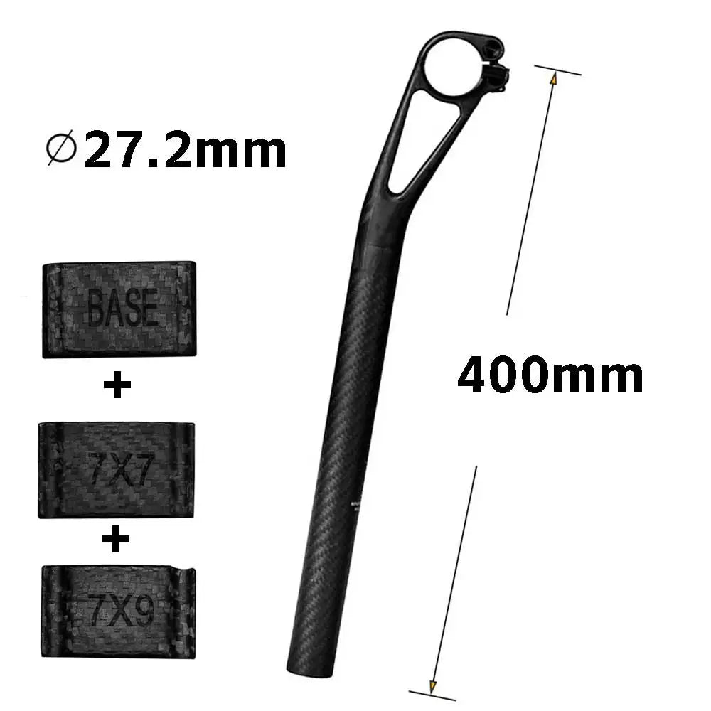 ELITAONE Master Series Carbon Seatpost 27.2 30.9 31.6mm 25mm Offset Ultralight 150g MTB/Road Bike Cycling Bicycle Seat Tube